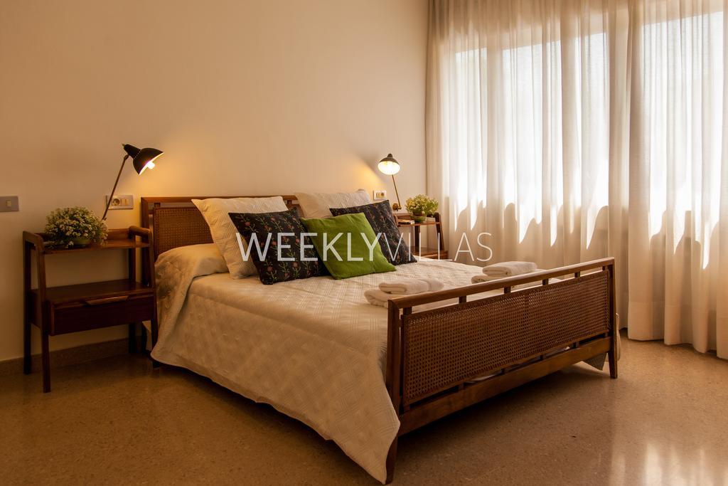 Villa Sitges Tupinetti Beach At 1 Min Walk Amaizing Garden And View Center Sitges 5 Minutes Walk Exterior foto